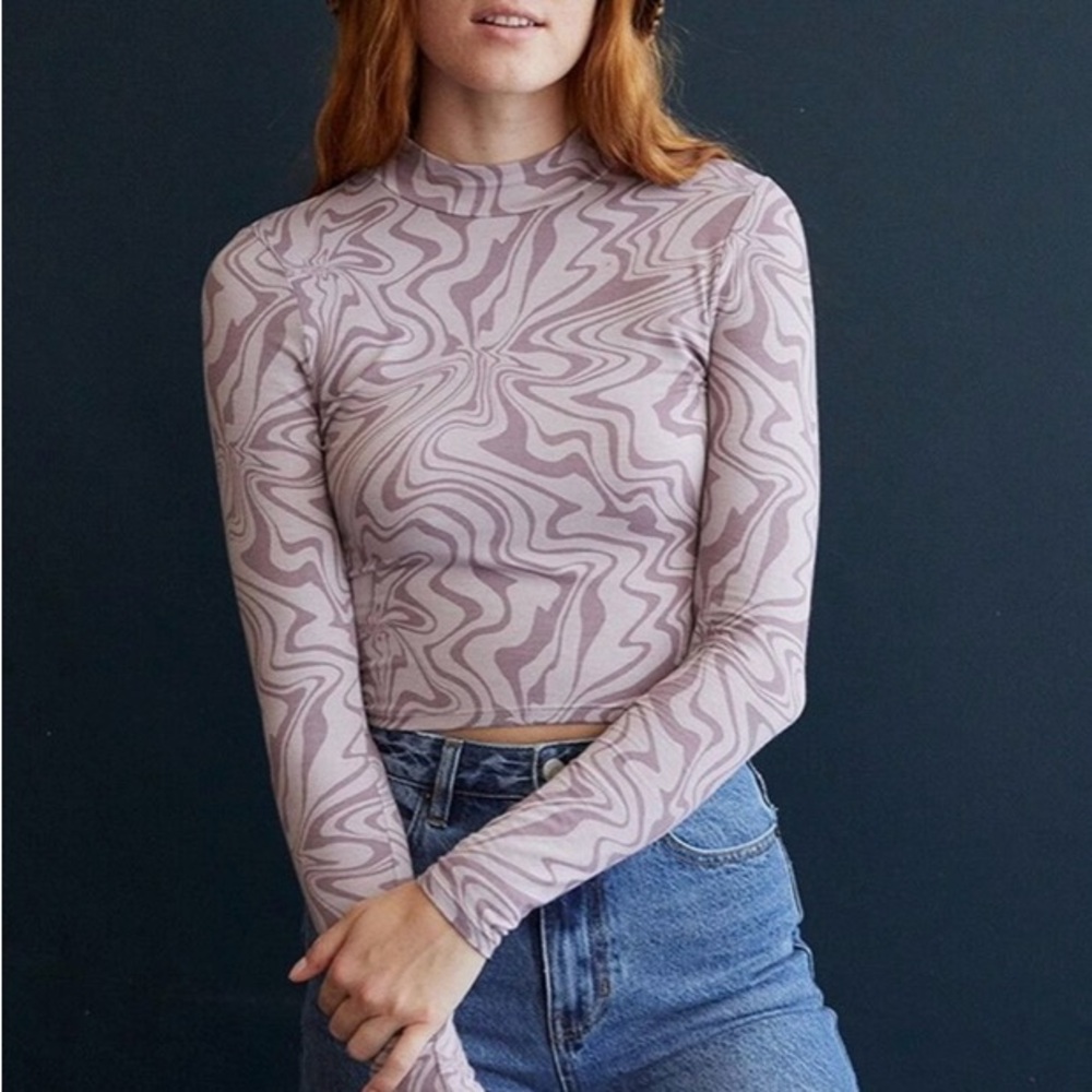 Pac Sun Pac Cares Long Sleeve Crop Top